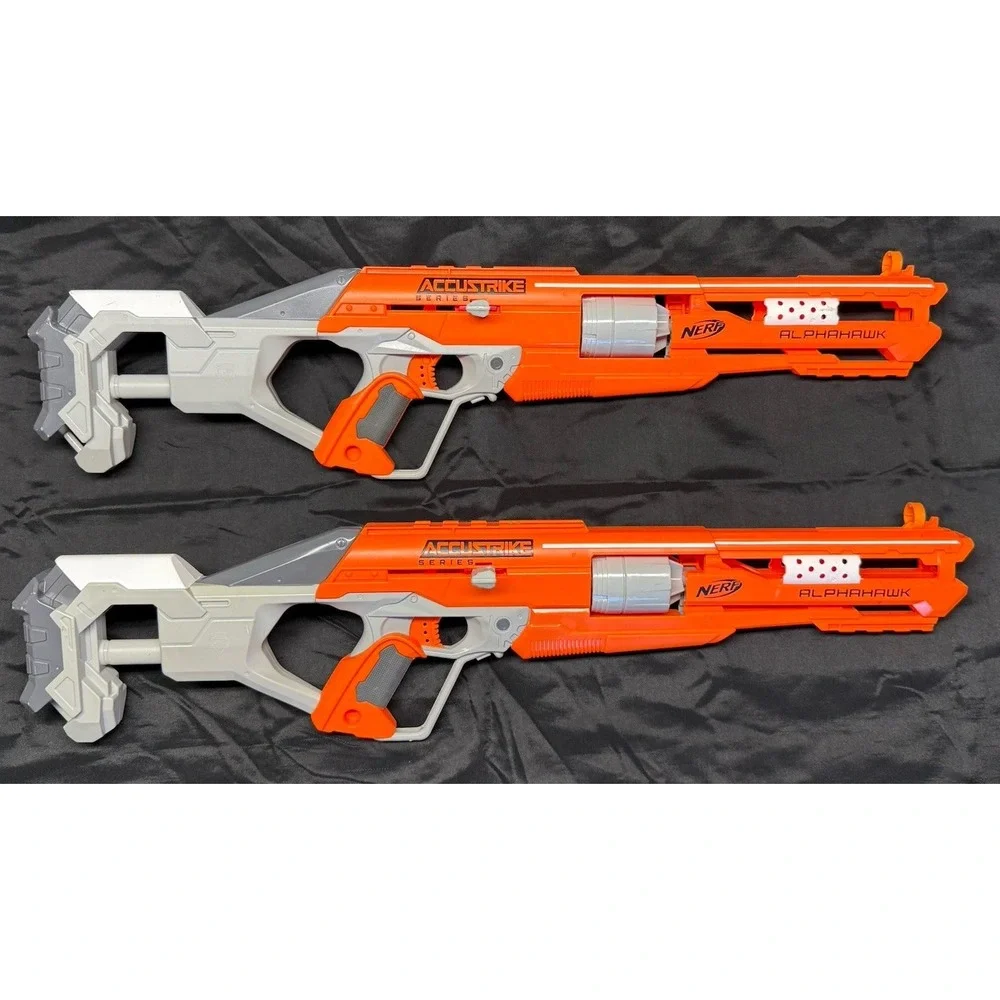 Hasbro Nerf AccuStrike‎ Series AlphaHawk Blaster - 5-Shot Dart Gun No Bullets